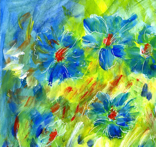 summerblue by Claudia Gründler