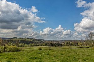 Panorama van  de Gulperberg en Gulpen van John Kreukniet