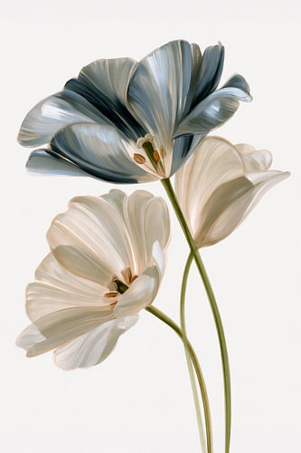 Softe Abstract Bloemen