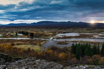 Nationaal park in IJsland van Roy Poots