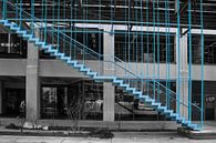 Die blaue Treppe bei Strijp-S von Klaartje Majoor Miniaturansicht