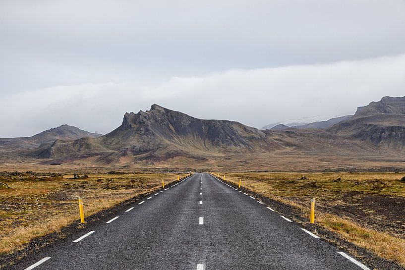 The empty road off Snæfellsnes by Stephan van Krimpen