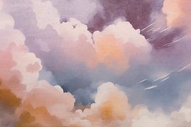 Summer clouds by Mad Dog Art