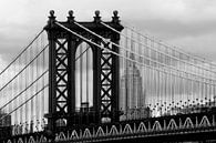 new york city ... manhattan bridge trilogy III van Meleah Fotografie thumbnail