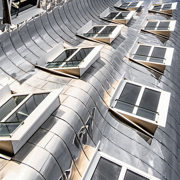 Metallfassade mit Fenster von Dieter Walther