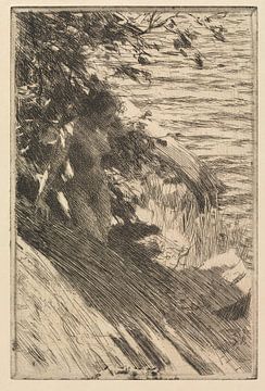 Anders Zorn - Le grand baigneur (1895) sur Peter Balan