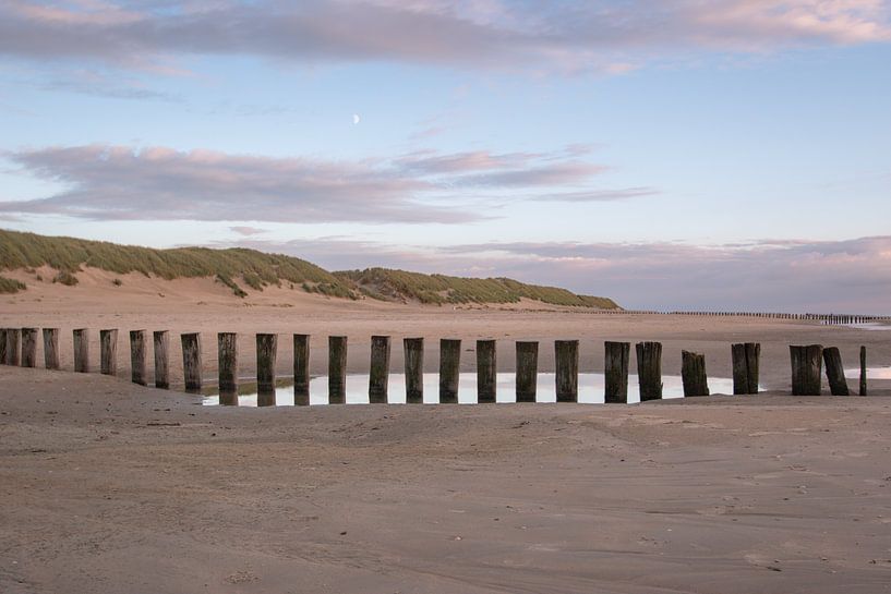 Beach of Ameland by Marjan Schmit Visser