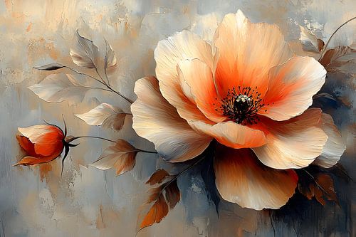 Peinture numérique Fleur sur Manipulation melody