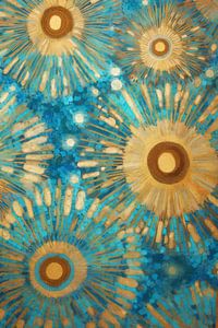 Sonnenstrahlen in Blue Harmony