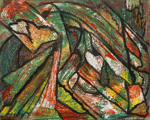 Bent under the cloak of love