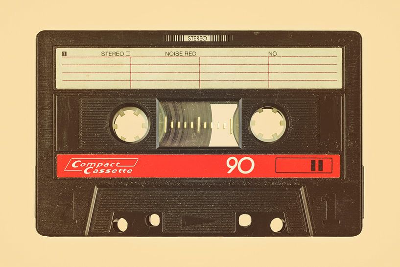 La vieille cassette audio des années 80 par Martin Bergsma