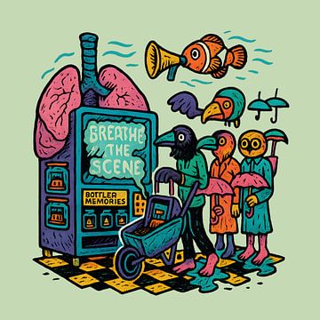 Ze ademden om beurten herinneringen in van Candra Widiantoro