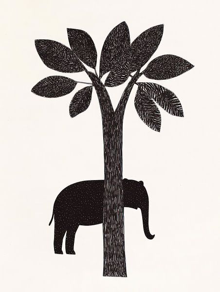 Elephant Illusion by Franka Poulain