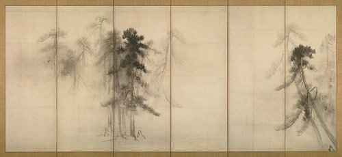 Dennenbos, Hasegawa Tōhaku
