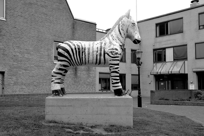 Alkmaar North Holland Black and White by Hendrik-Jan Kornelis