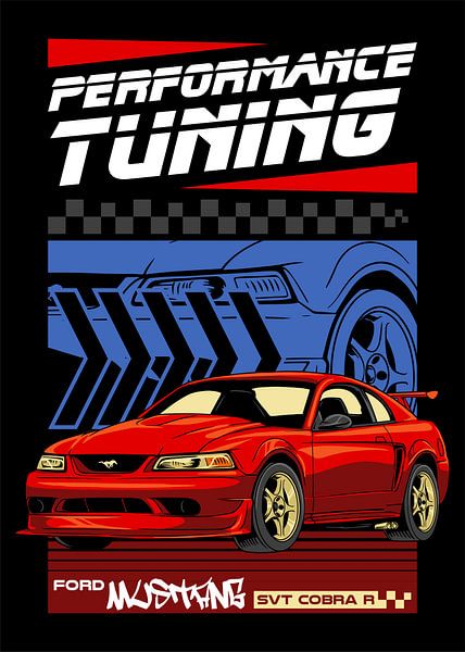 Ford Mustang SVT Cobra R Auto von Adam Khabibi