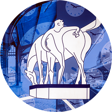 Kunstwerk Spoorzone station Groningen