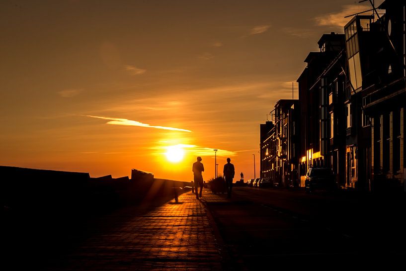 The sun always sets by Gwendolyn Pieters
