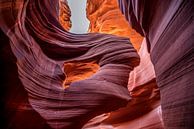 Magnifique vue à Antelope Canyon Arizona USA par Bas Fransen Aperçu