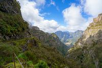 Walking route from pico do arieiro to Pico Ruivo