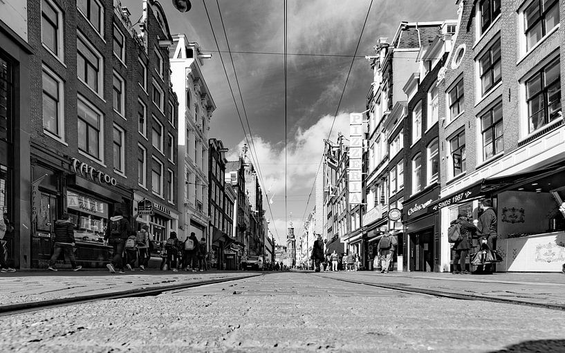 Reguliersbreestraat in Amsterdam van Mike Bot PhotographS