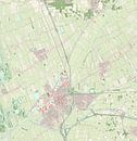 Kaart van Meppel van Rebel Ontwerp thumbnail