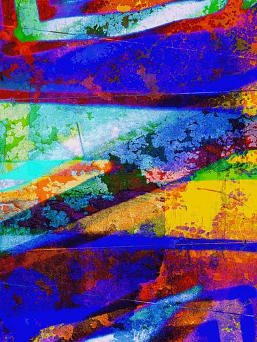 Modern, Abstract Digitaal Kunstwerk – All That I Lost And Left Behind (Deel 2)