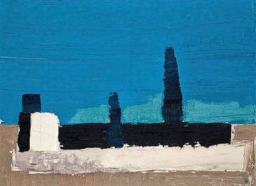 Nicolas de Staël - Fiesole (1953)