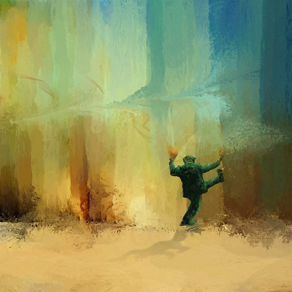 expression of irritation by Ria van Werven