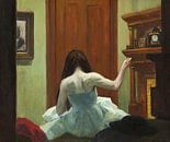 New York Interieur, Edward Hopper van Meesterlijcke Meesters thumbnail