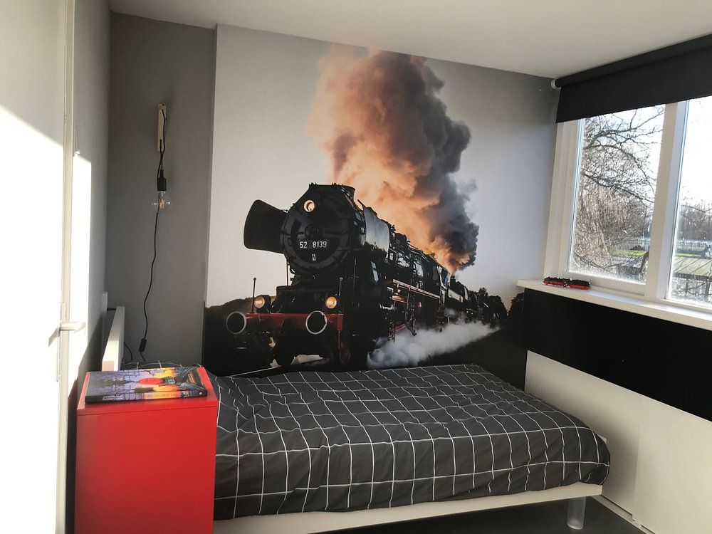 Entgegenkommender Dampfzug  von Marcel Keurhorst 