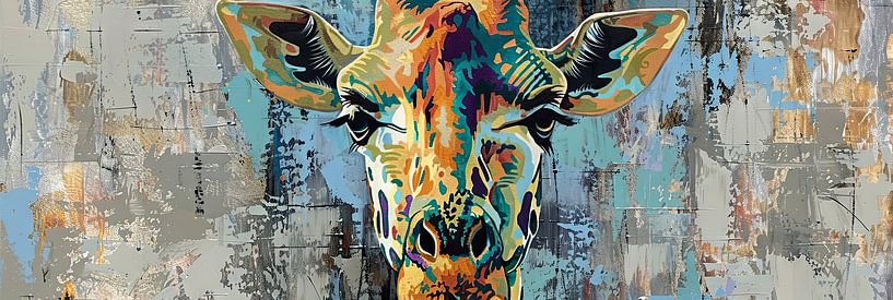 Girafe par Poster Art Shop