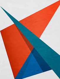 Modern Abstract Geometric Art by Online Arts
