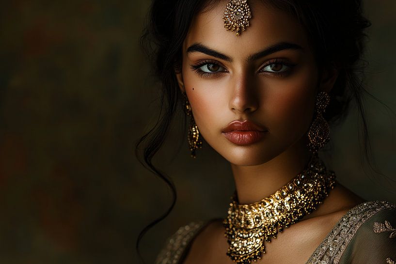 Elegant woman with jewellery by Imperial Art House