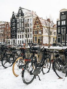 Häuser an der Herengracht, Amsterdam von Lorena Cirstea