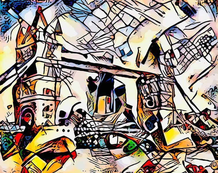 Kandinsky trifft London 5 von zam art