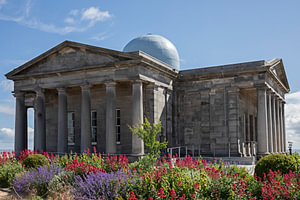 Stadtobservatorium; Calton Hill; Edinburgh; Schottland; Vereinigtes Königreich