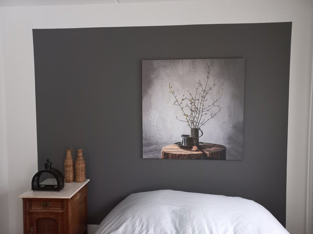 Vieille nature morte hollandaise sur bois [carré]., par Affect Fotografie