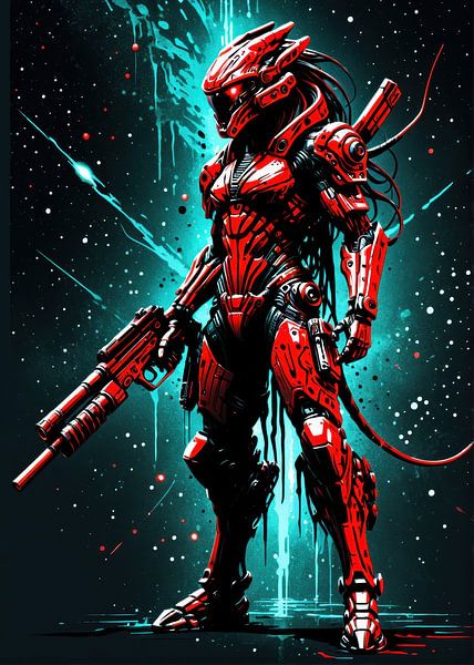 Kybernetischer Jäger: Rotes Phantom von Hanzo Hasashi