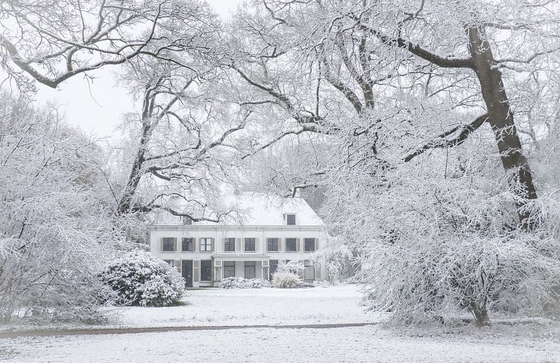 Een winterwonderland op Landgoed Nieuw-Amelisweerd van Arthur Puls Photography