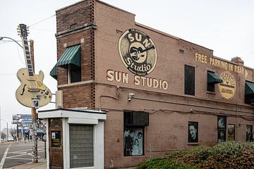 Sun Studio in Memphis waaronder Elvis platen opnam