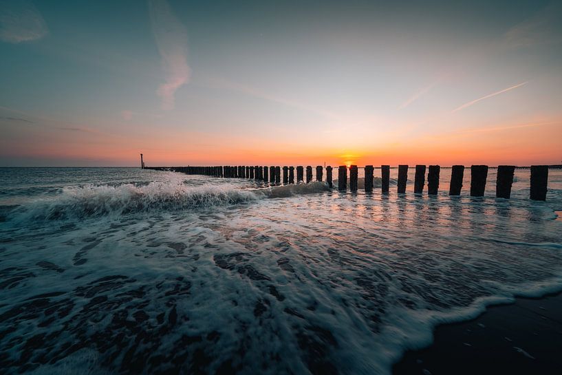 Breakwaters Dishoek by Andy Troy