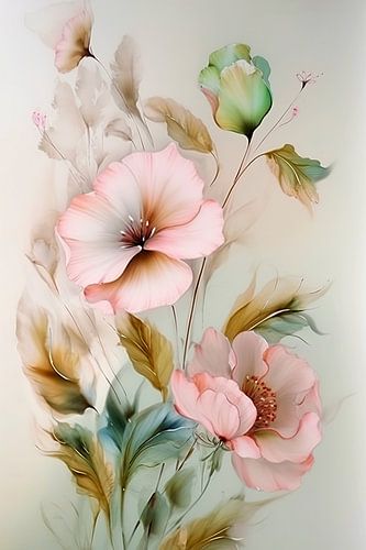 Floral Palette in Watercolour