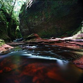 Scotland Devils pulpit waterfall by Pepijn Knoflook