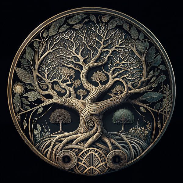 Tree of life by Anne Loos