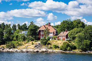 Schärengarten an der schwedischen Ostseeküste vor Stockholm
