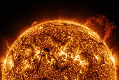 La couronne ardente du Soleil'