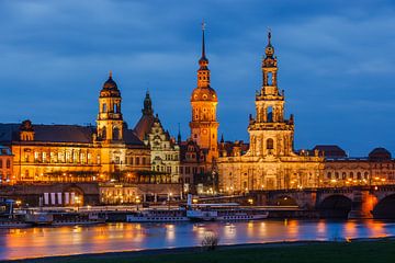 De kathedraal van Dresden van Henk Meijer Photography