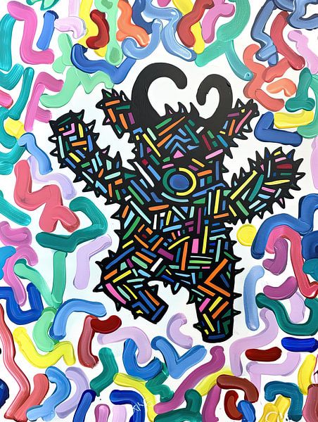 Painting Abstract Adventure | Festival of colours by ARTEO Paintings
