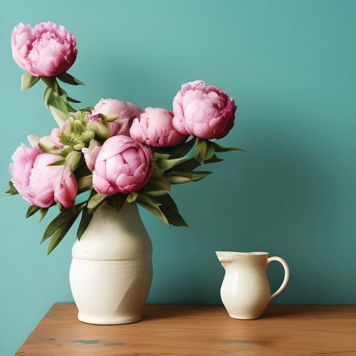 Pioenrozen compositie 4